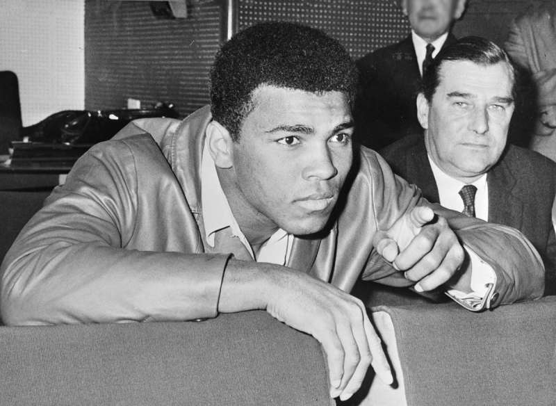 Muhammad Ali, the most famous of all athletes from Kentucky