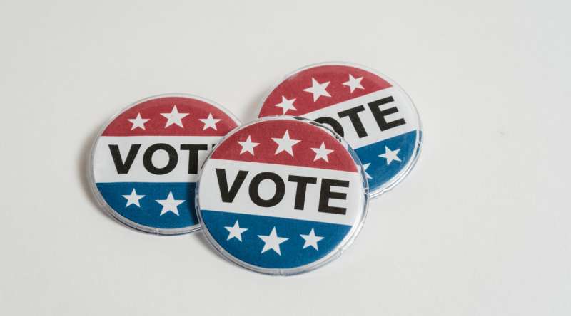 early voting buttons