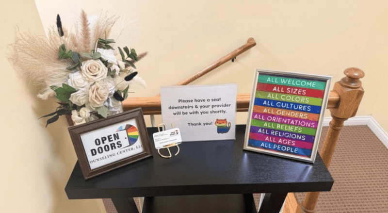 open doors counseling center lgbtq-affirming space